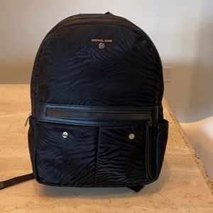 Micheal Kors Black Back Pack